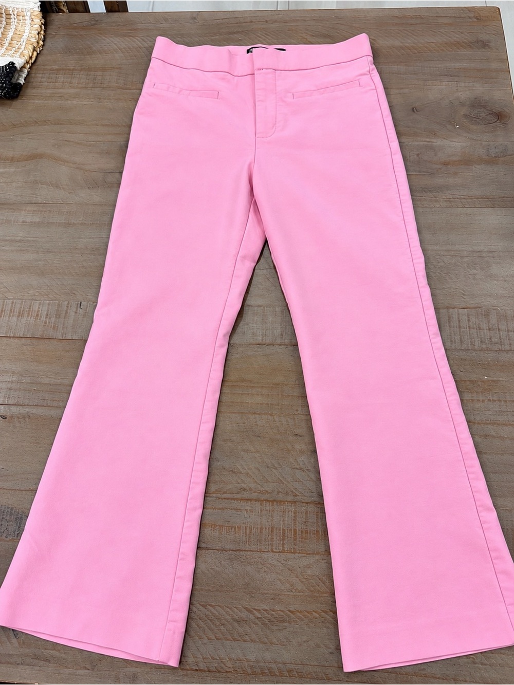 Zara Pink Flare Pants